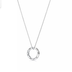 Tiffany & Co Circle Pendant Necklace